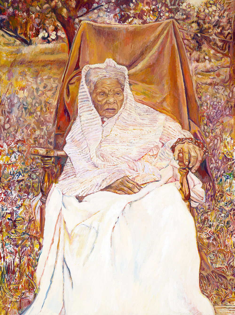 Mayerson, moses (harriet tubman), 2018, oil on linen, 40 x 30 in., 101.6 x 76.2 cm, cnon 60.616