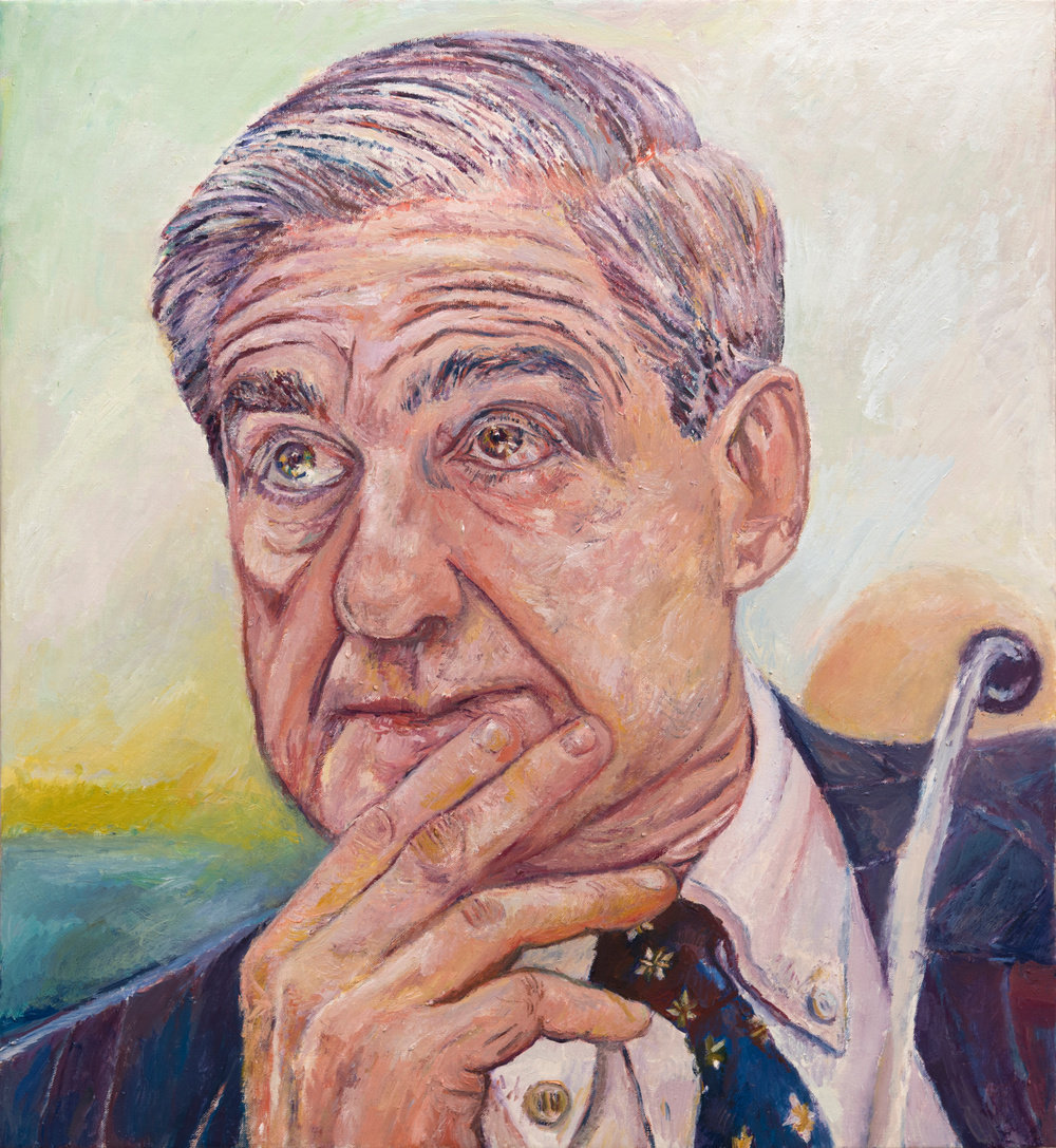 Mayerson, robert mueller, 2018, oil on linen, 24 x 26 in., 61 x 66 cm, cnon 60.617