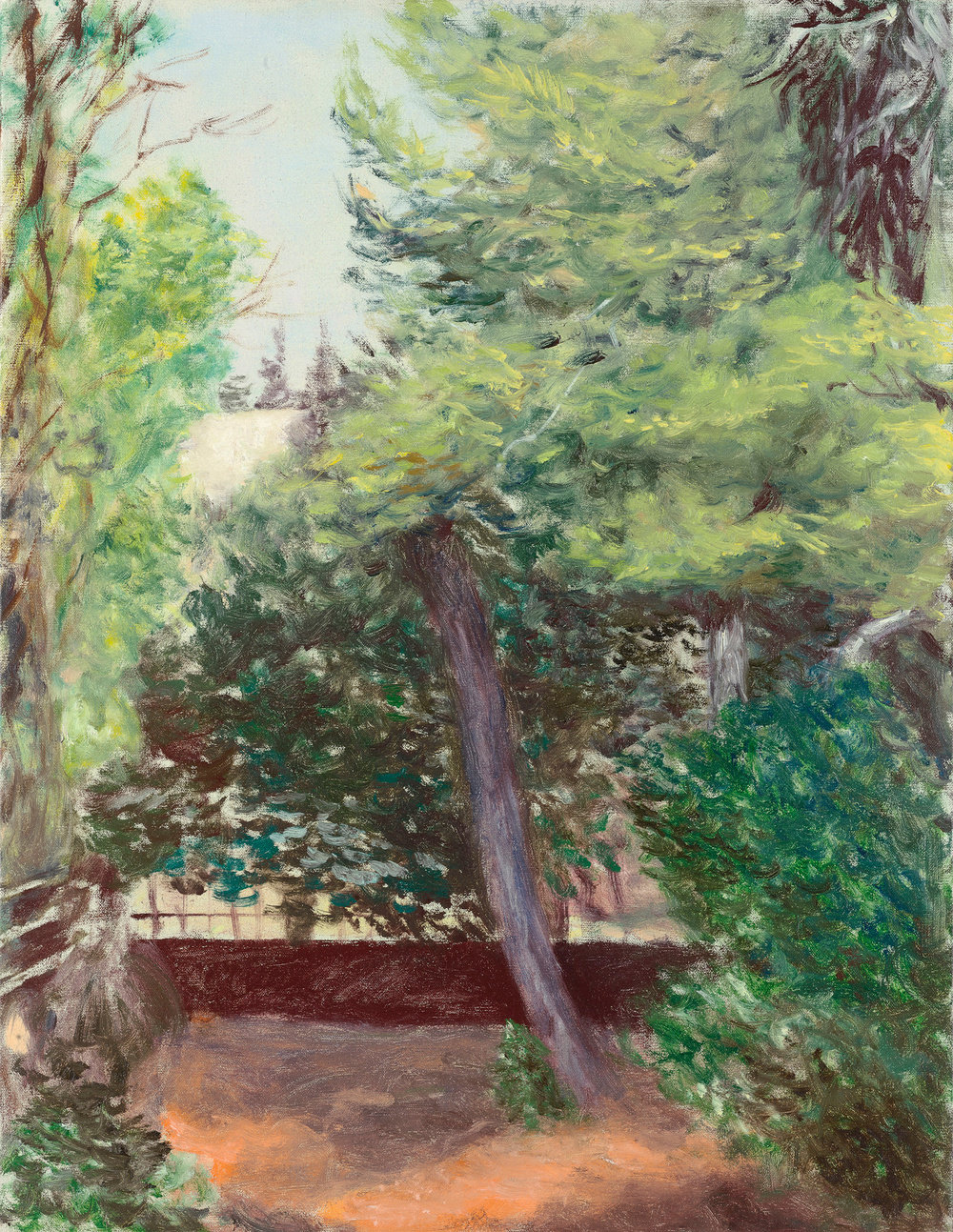 Arikha, jerusalem landscape, 1994, oil on canvas, 25 5 8 x 19 11 16