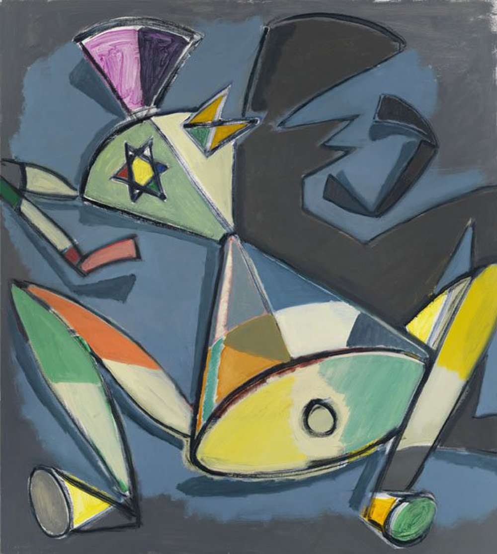 Krut, broken idealist, 2012, oil on canvas, 39.325 x 35.325 in. 100 x 90 cm, non 52.834