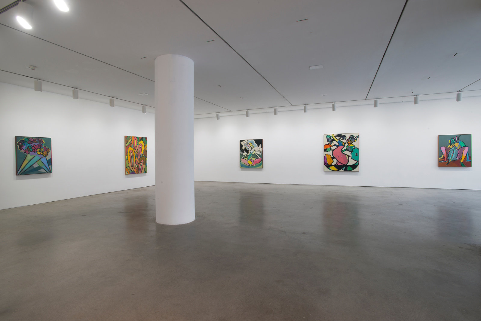 Ansel krut, marlborough chelsea, 2013, installation view 1