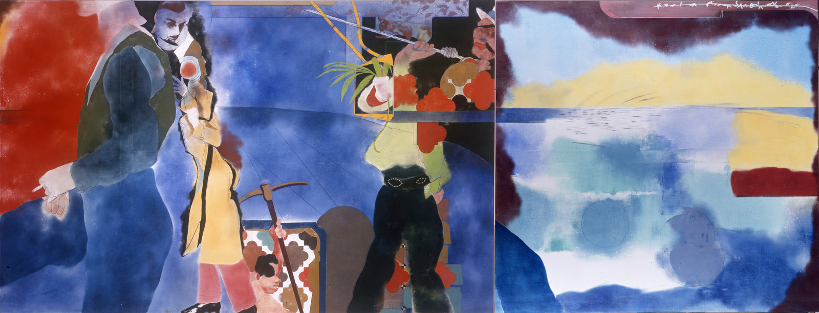 Pacific coast highway across the pacific by r b kitaj marlborough