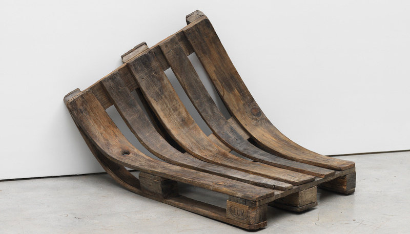 Kwade,usedandtired,2013,wood,39x40x33in.99.1x101.6x83.8xmcnon56.959 gallery