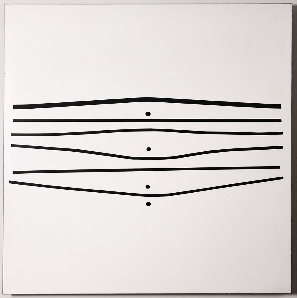 Linear symmetry in three movements by victor pasmore marlborough