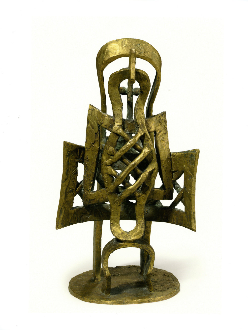 Lipchitz, mardi gras, 1926, bronze with gold patina, height 11 in