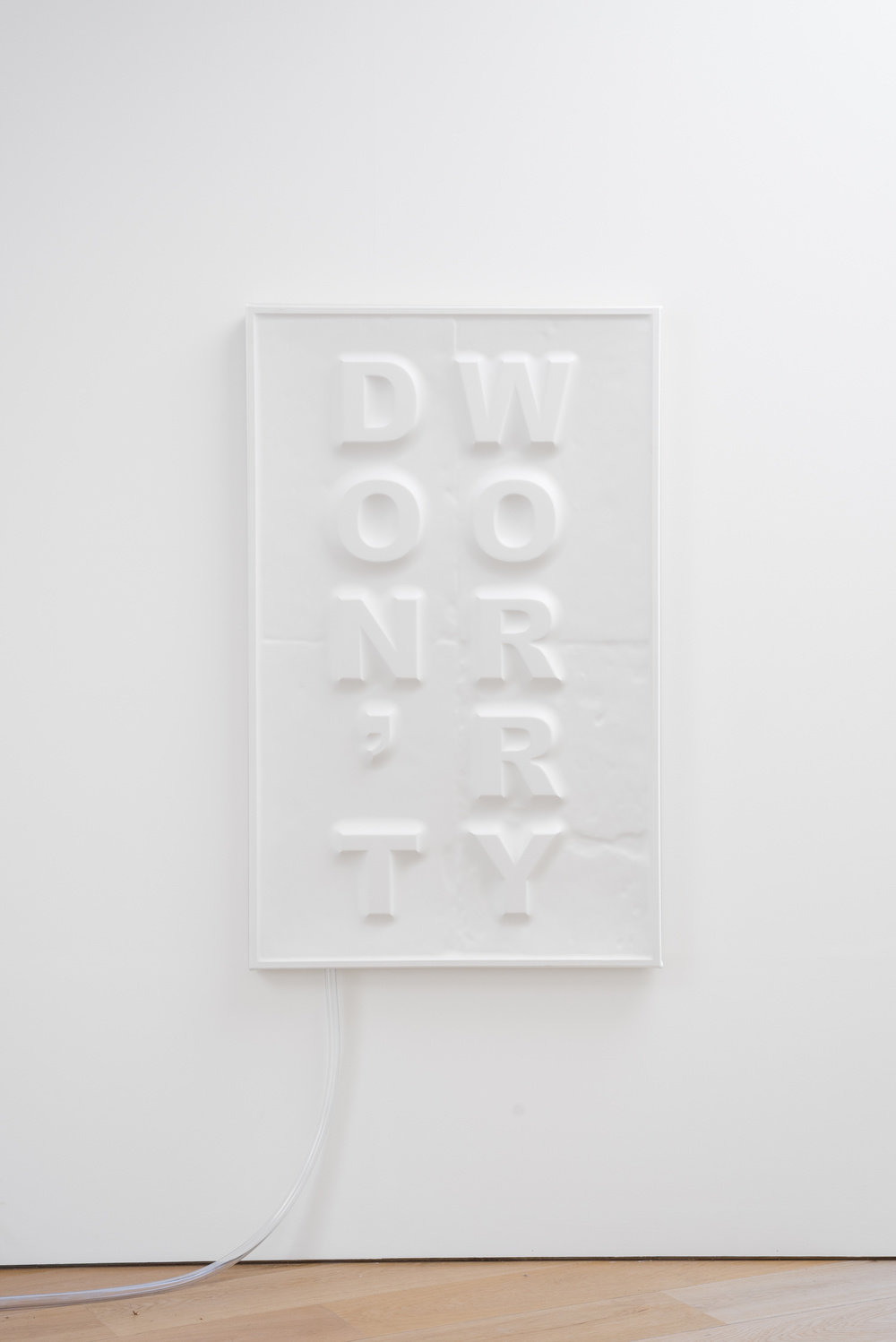 Dont worry wall by antoine catala marlborough