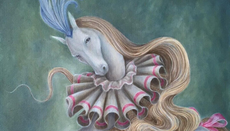 Meryl smith the pierrot equus detail 2019