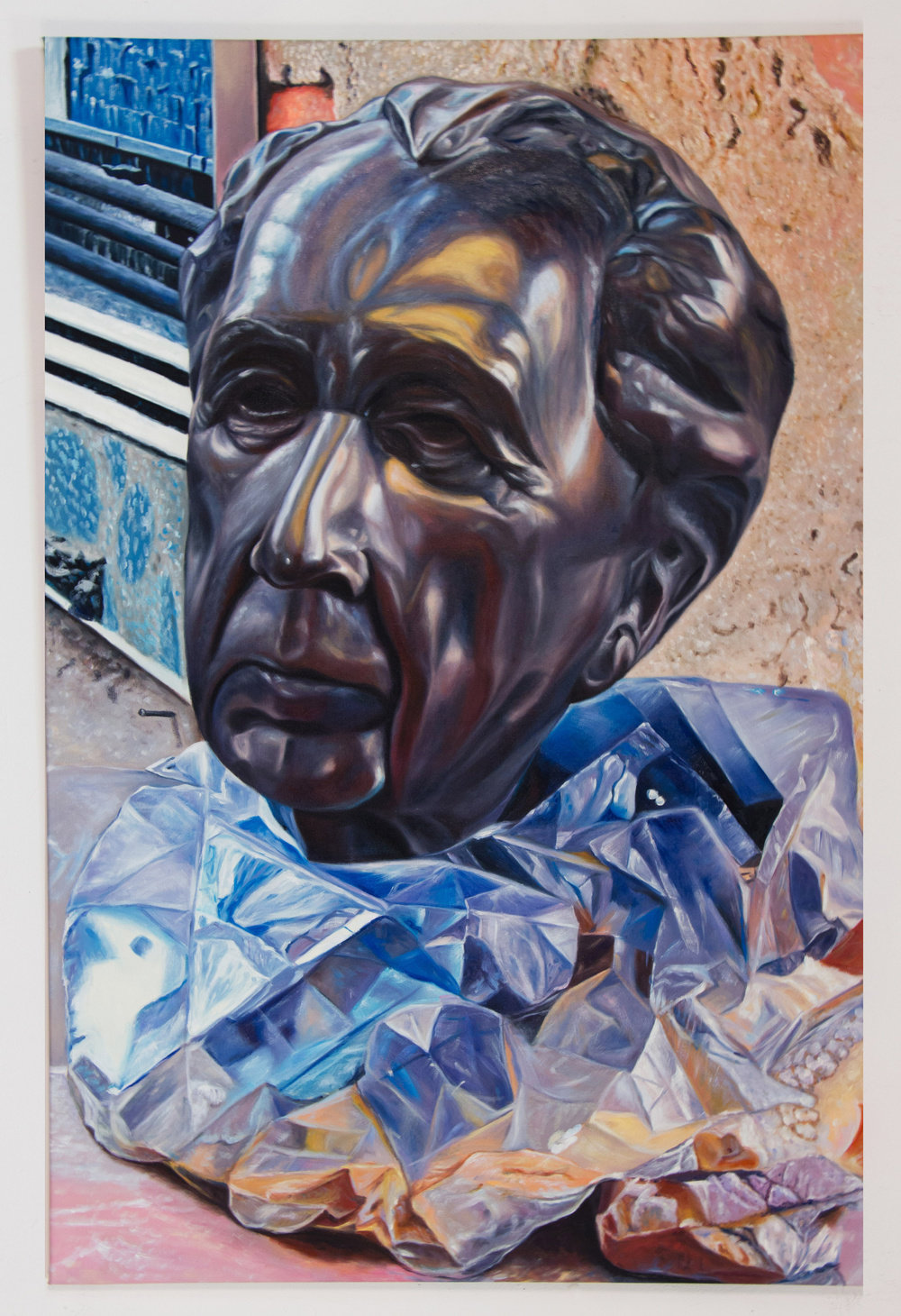 Bouchet mccarthy, flw crystal bust, 2013, 59 x 39.4 in. 150 x 100 cm