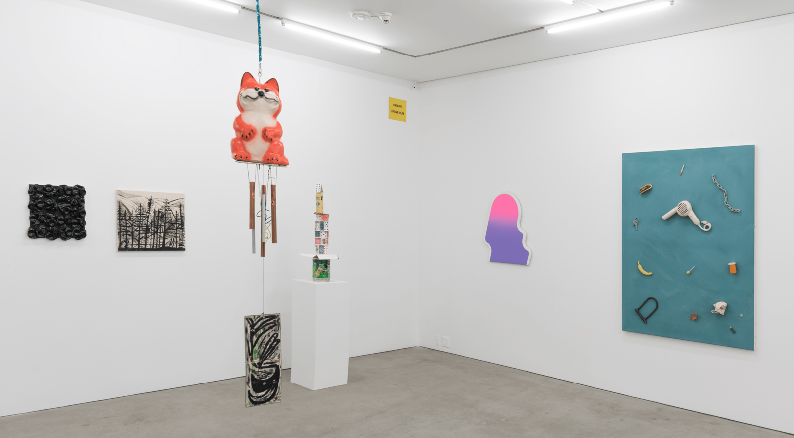 Edited burnt. group show curated by leo fitzpatrick. marlborough contemporary new york installation view 10