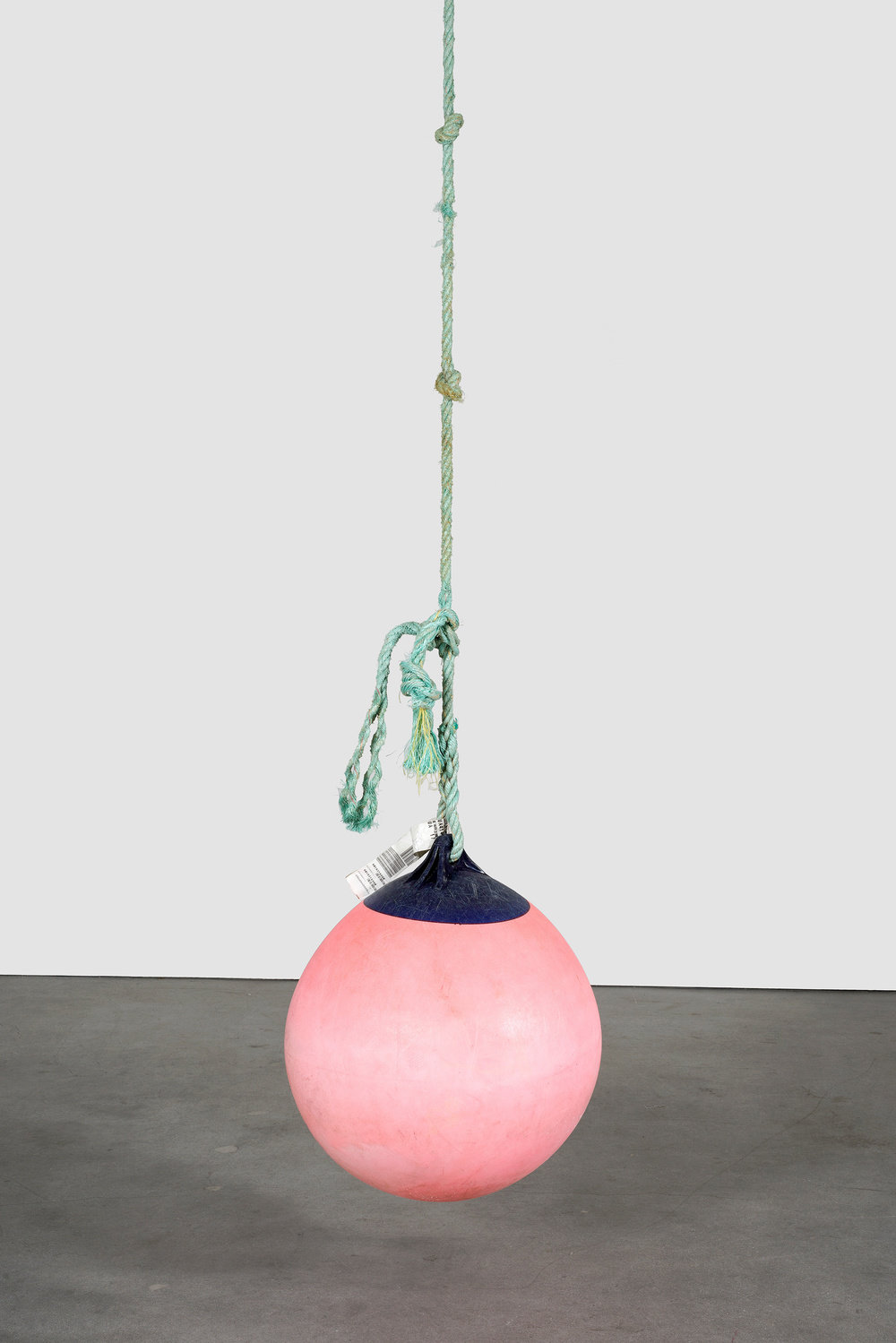 Riepenhoff, swing by tobias madison and kaspar müller, 2013, buoy, 24 x 24 x 26 in. 60.96 x 60.96 x 66.04 cm cnon 57.396