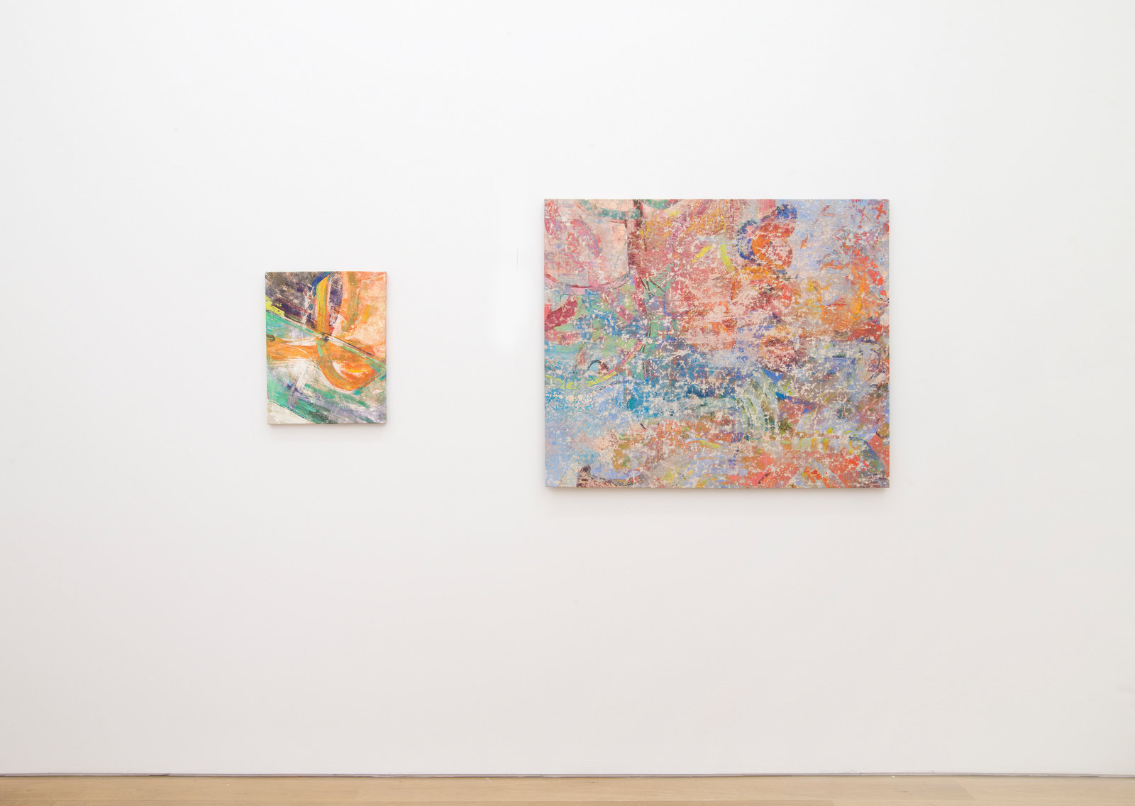 Ajemian laundered paintings, 2014, installation view 7