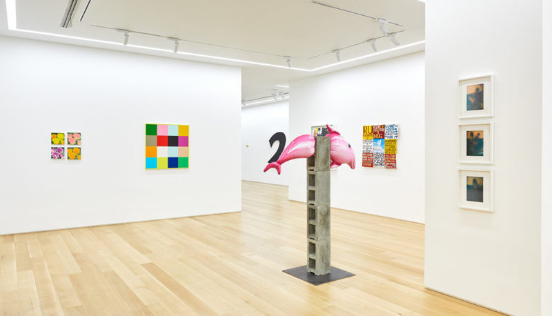 Installation view of The Smiths at Marlborough London