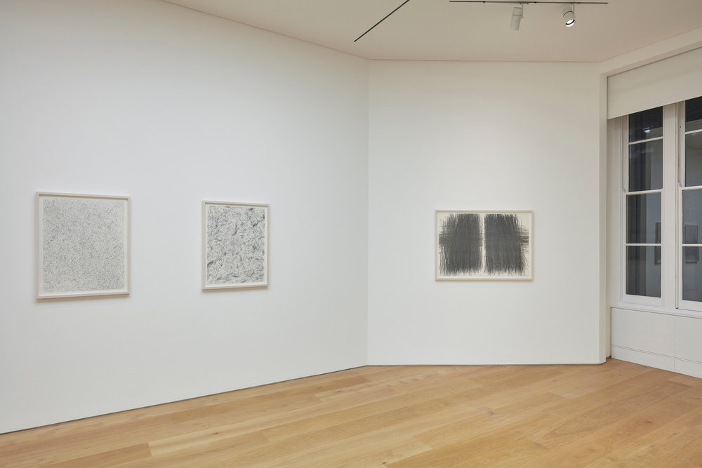 Anastasi, blind drawings. marlborough, london installation view 11 luke walker