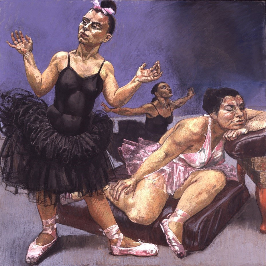 Paula rego dancing ostriches from disneys fantasia 1995 art021 shanghai marlborough london 1