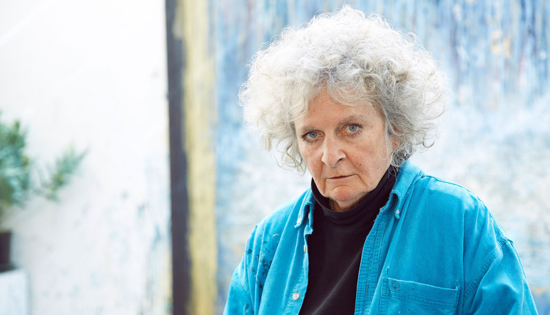 News bloom maggi hambling in her studio photography by luke andrew walker copyright maggi hambling courtesy marlborough fine art london 2